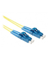 ACT RL1703 kabel optyczny 3 m 2x LC OS2 Niebieski, Żółty - nr 2