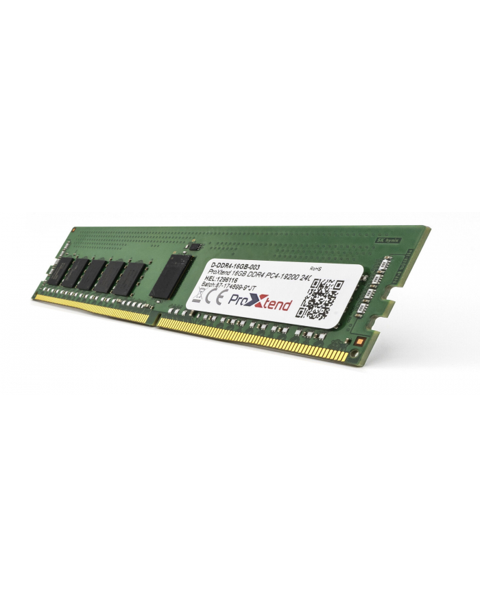 ProXtend D-DDR4-16GB-003 moduł pamięci 2400 Mhz Korekcja ECC główny