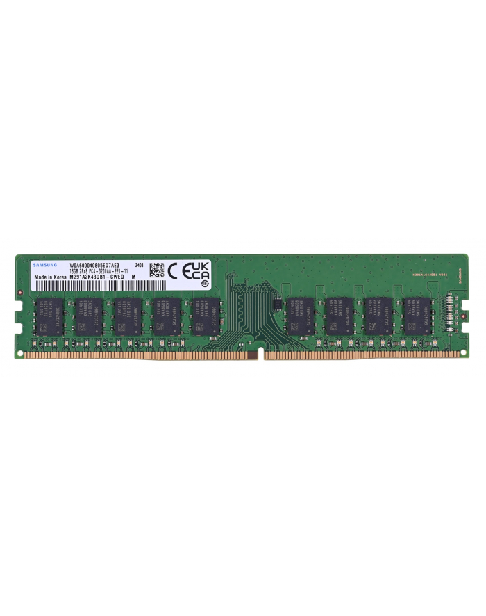SAMSUNG M391A2K43DB1-CWE moduł pamięci 16 GB 1 x 16 GB DDR4 3200 Mhz Korekcja ECC główny
