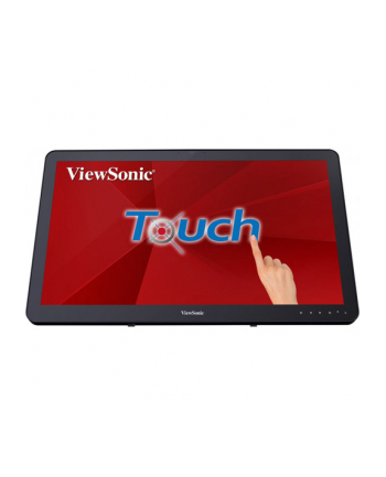 VIEWSONIC TD2430 ekran dotykowy 59,9 cm (23.6') 1920 x 1080 px Multi-touch Przeznaczony dla wielu użytkowników Czarny