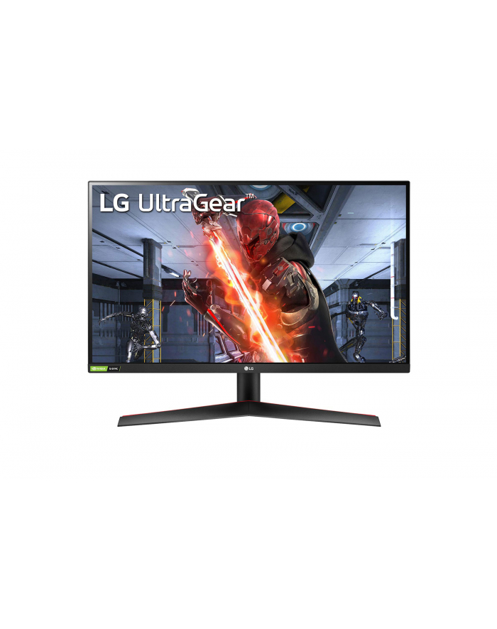 LG 27GN800-B UltraGear 27GN800-B LED display 68,6 cm (27') 2560 x 1440 px Quad HD Czarny, Czerwony główny