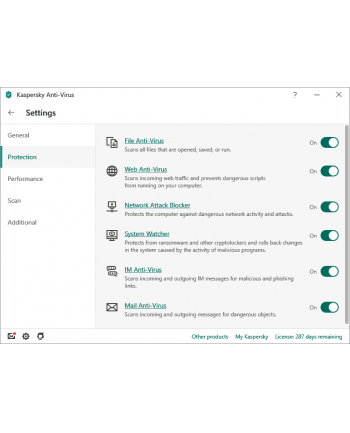 Kaspersky KL1171G5AFS-20 Lab Anti-Virus 2020 Licencja podstawowa 1 x licencja