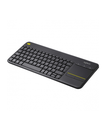 Logitech 920-007157 Wireless Touch Keyboard K400 Plus klawiatura RF Wireless QWERTZ Węgierski Czarny