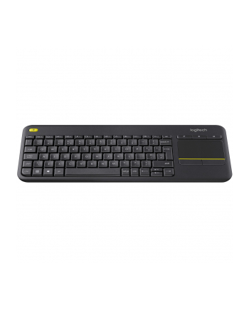 Logitech 920-007157 Wireless Touch Keyboard K400 Plus klawiatura RF Wireless QWERTZ Węgierski Czarny