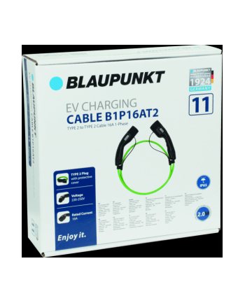 BLUPUNKT Przewód ładujący do samochodu elektrycznego typu 2 250 V 16 3,7 kW cables 100397