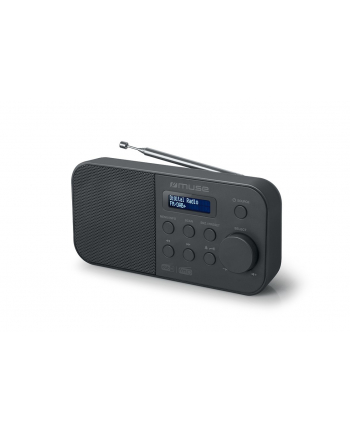 Muse Alarm Function M-109Db Portable Radio Black