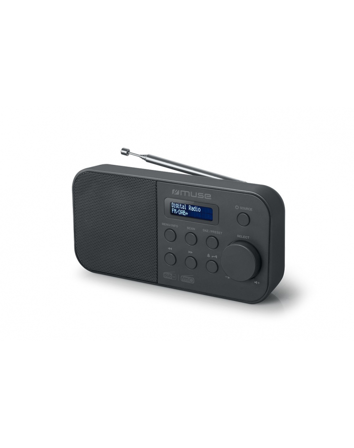 Muse Alarm Function M-109Db Portable Radio Black główny