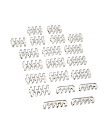 Silverstone Organizer Uchwyt Przezroczysty 20 sztuk (ZUUV-280) nr 1