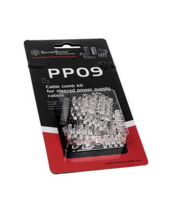 Silverstone Organizer Uchwyt Przezroczysty 20 sztuk (ZUUV-280) nr 2