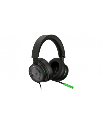 Microsoft 8LI-00008 Xbox Stereo Headset – 20th Anniversary Special Edition Zestaw słuchawkowy Przewodowa Opaska na głowę Gaming Czarny, Zielony, Przezroczysty