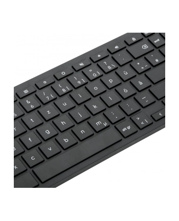 TARGUS AKB872DE Keyboards klawiatura Bluetooth QWERTZ Niemiecki Czarny