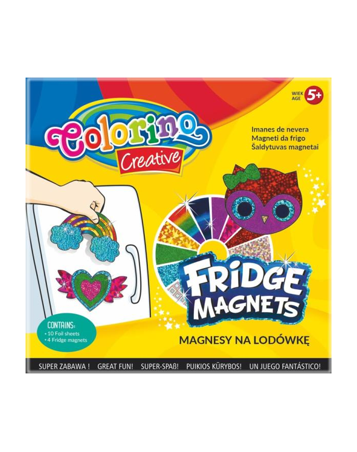 patio Magnes na lodówkę Kids Creative  mix 4 wzorów p12 główny