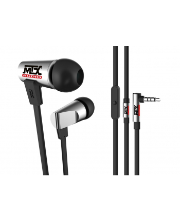 mtx Słuchawki iX4BLK - Hi-Fi  z mikrofonem i pilotem na kablu