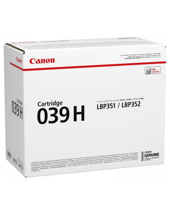 Canon CRG039H czarny 0288C002 główny