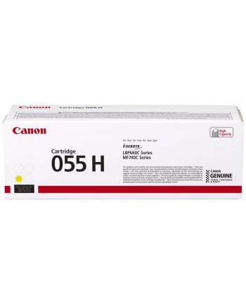 CANON 3017C004 055H kaseta z tonerem 1 szt. Oryginalny Żółty nr 1