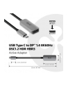 CLUB-3D CAC-1567 zewnętrzna karta graficzna usb 7680 x 4320 px Czarny, Srebrny - nr 43