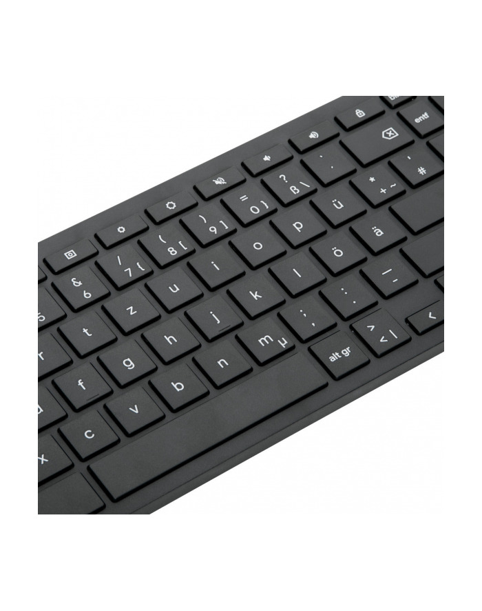TARGUS AKB872DE Keyboards klawiatura Bluetooth QWERTZ Niemiecki Czarny główny
