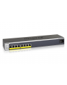 NETGEAR GS408EPP-100EUS GS408EPP Zarządzany L2 Gigabit Ethernet (10/100/1000) Obsługa PoE Czarny, Szary - nr 1