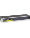 NETGEAR GS408EPP-100EUS GS408EPP Zarządzany L2 Gigabit Ethernet (10/100/1000) Obsługa PoE Czarny, Szary - nr 5