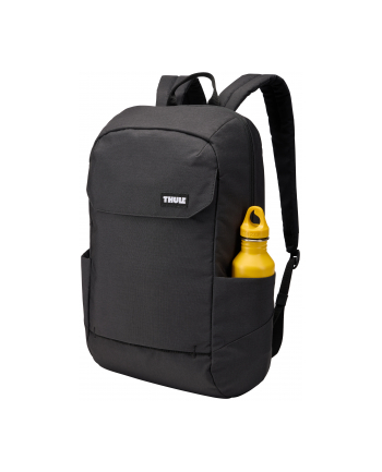 THULE 3204835 Lithos TLBP216 - Black plecak Plecak turystyczny Czarny Poliester