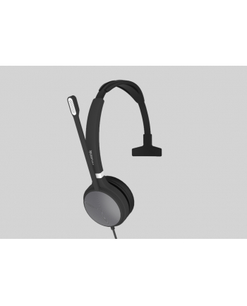 YEALINK UH36 MONO UC UH36 Mono Zestaw słuchawkowy Przewodowa Opaska na głowę Biuro/centrum telefoniczne USB Typu-A Czarny, Srebrny