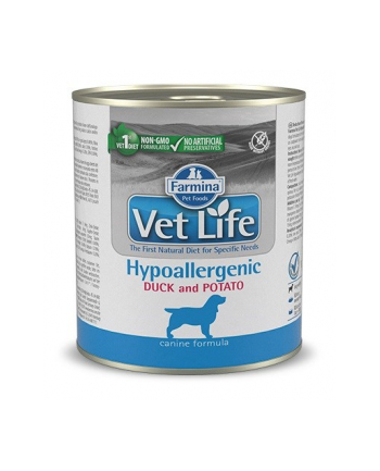FARMINA Vet Life Dog Hypoallergenic Duck'Potato - mokra karma dla psa - 300 g