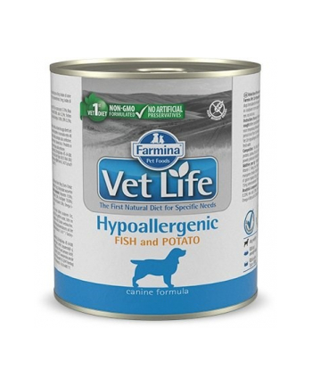 FARMINA Vet Life Canine Hypoallergenic Fish'Potato - mokra karma dla dorosłych psów 300 g