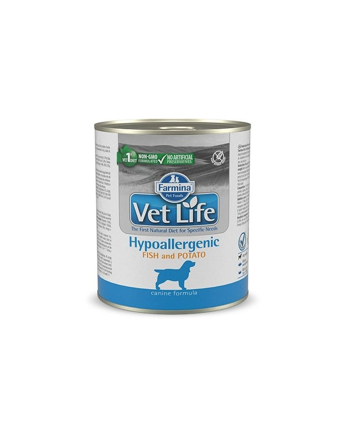 FARMINA Vet Life Canine Hypoallergenic Fish'Potato - mokra karma dla dorosłych psów 300 g główny