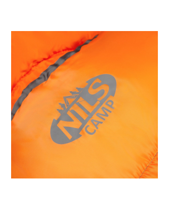 nils extreme Śpiwór NILS CAMP NC2008 pomarańczowo-czarny