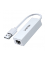 Kabel adapter Unitek U1325A USB-A - RJ45, Ethernet, 100Mbps, biały - nr 1