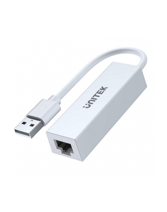 Kabel adapter Unitek U1325A USB-A - RJ45, Ethernet, 100Mbps, biały główny