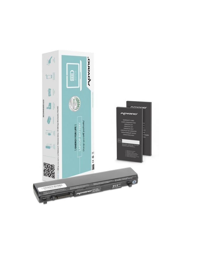 Bateria Movano do notebooka Toshiba R630, R830, R840 (10.8V-11.1V) (4400 mAh) główny