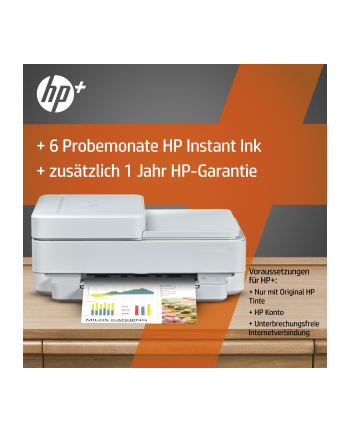 HP Envy Pro 6420e All-in-One, multifunction printer (Kolor: BIAŁY, USB, WLAN, copy, scan, fax)