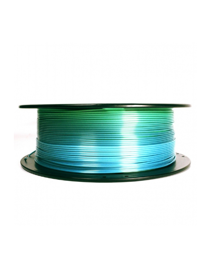 GEMBIRD 3DP-PLA-SK-01-BG Filament PLA Silk Rainbow niebieski/zielony 1.75mm 1kg główny