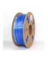 GEMBIRD 3DP-PLA-SK-01-ICE Filament PLA Silk Ice lodowy błętkit + granatowy 1.75mm 1kg - nr 5