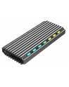 GEMBIRD EE2280-U3C-03 Obudowa USB 3.1 dla dysków M.2 NVMe podświetlana aluminiowa - nr 4