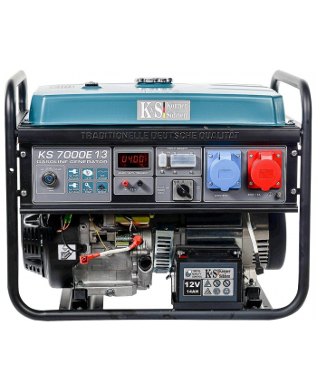könner ' söhnen KÖNNER ' SÖHNEN AGREGAT/GENERATOR BENZYNOWY 5 0kW 230/400V ROZRUCH ELEKTRYCZNY AVR VST KS7000E-1/3