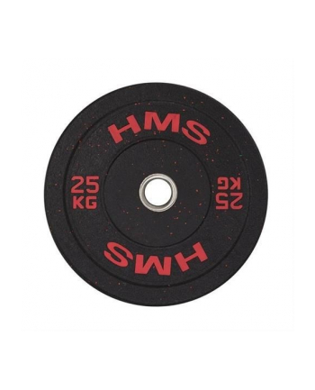 Talerz olimpijski Bumper 25 kg Czerwony HMS HTBR25