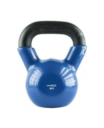 Kettlebell winylowy 8 kg granatowy HMS KNV8