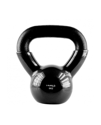 Kettlebell winylowy 6 kg czarny HMS KNV06