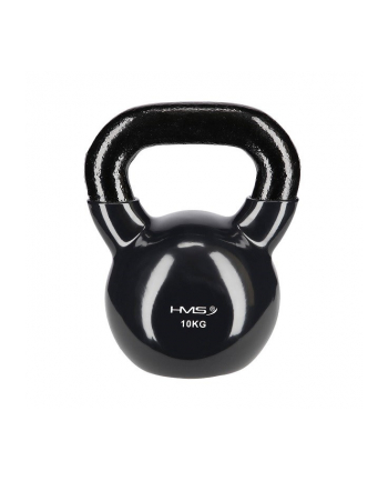 Kettlebell winylowy 10 kg czarny HMS KNV10