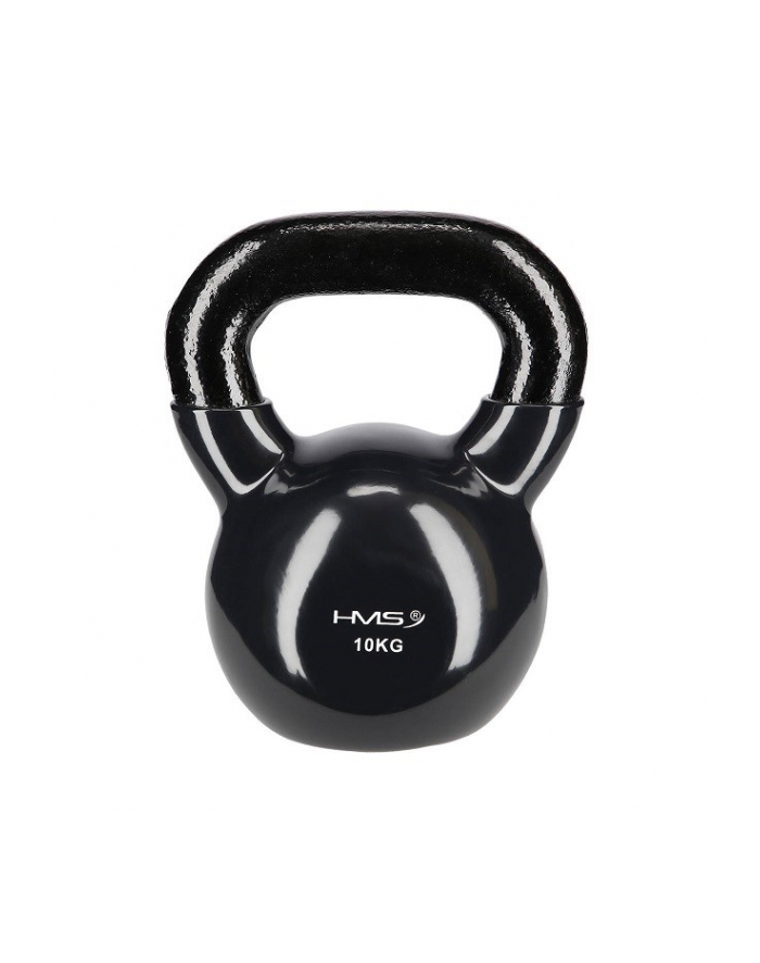 Kettlebell winylowy 10 kg czarny HMS KNV10 główny