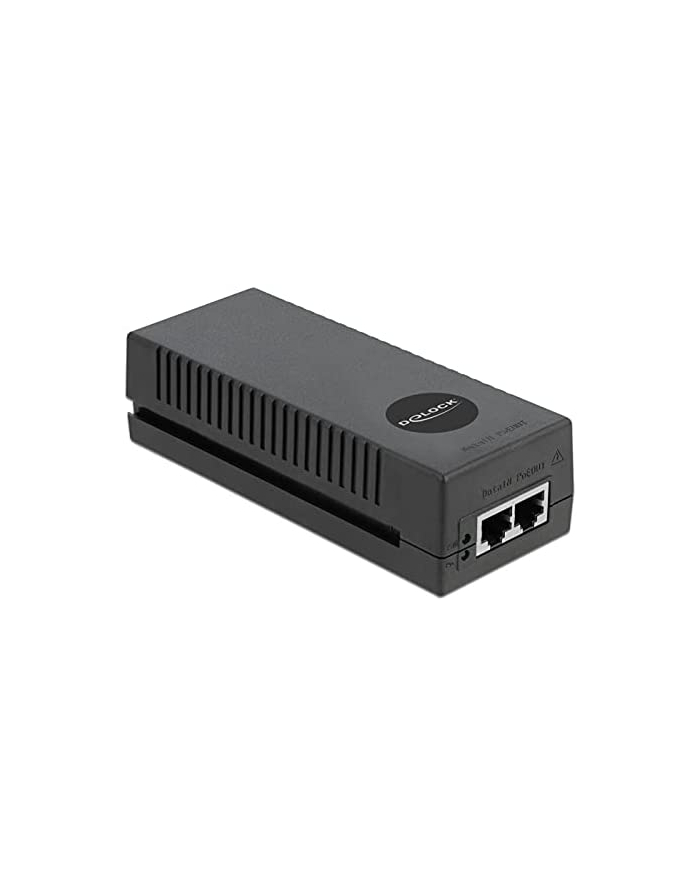 DeLOCK 10 Gigabit PoE+ Injector 802.3at 30 W PoE Injector (Black) główny