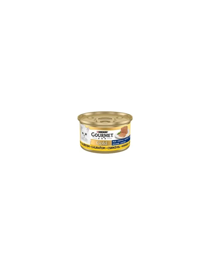 purina nestle GOURMET GOLD - mus z drobiem 85g główny