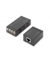 Przedłużacz/Extender HUB 4 port DIGITUS USB 2.0 po skrętce Kat. 5e/7, do 50m - nr 2