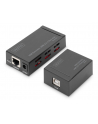 Przedłużacz/Extender HUB 4 port DIGITUS USB 2.0 po skrętce Kat. 5e/7, do 50m - nr 9
