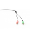 Słuchawki z mikrofonem DIGITUS 2x mini jack 3,5mm, redukcja szumów, kabel 1,95m - nr 28