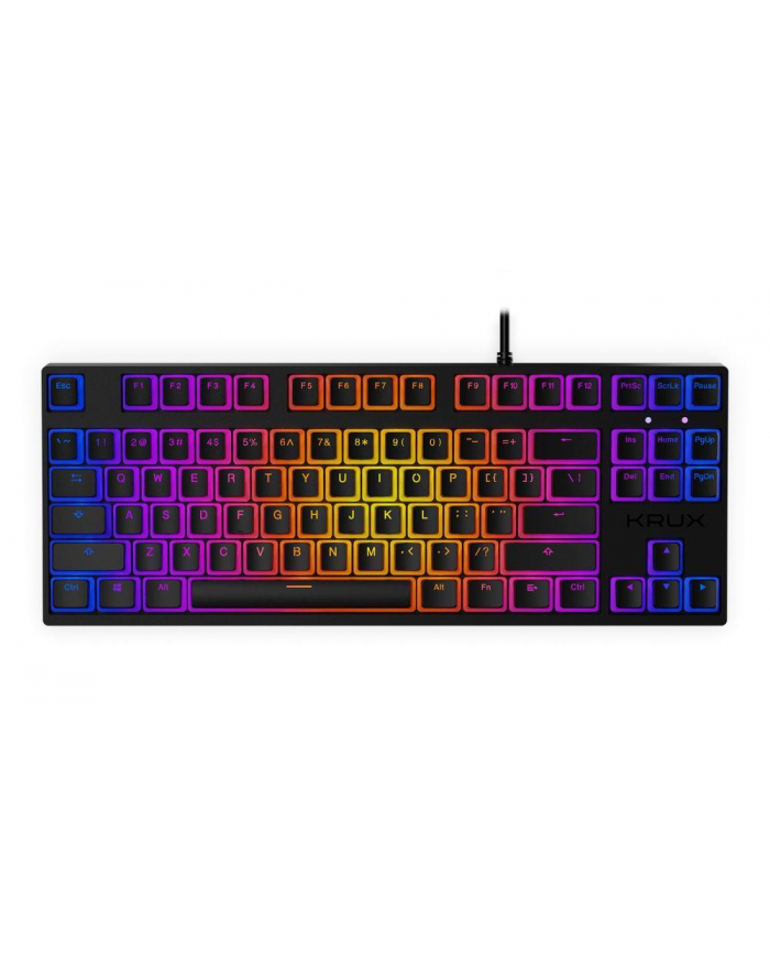 Klawiatura przewodowa Krux Atax PRO RGB Pudding Outemu Black czarna główny