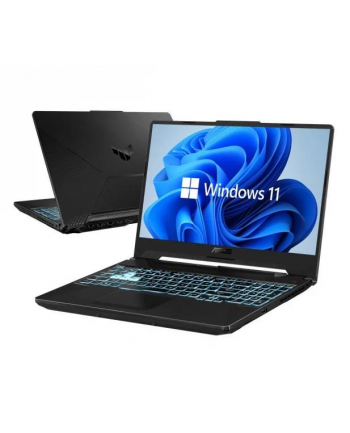 Notebook Asus TUF Gaming F15 15,6''FHD/i5-11400H/16GB/SSD512GB/RTX 3050 4GB/W11 Black