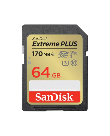 Sandisk Extreme Plus Sd-Card - 170/80Mb 64Gb nr 1